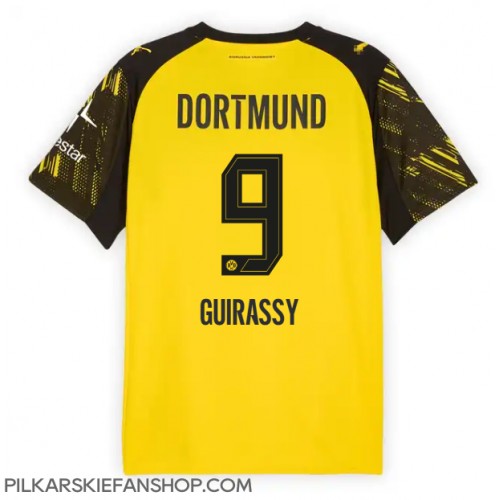 Koszulka piłkarska Borussia Dortmund Serhou Guirassy #9 Strój Domowy 2025-26 tanio Krótki Rękaw Koszulka piłkarska Borussia Dortmund Serhou Guirassy #9 Strój Domowy 2025-26 tanio Krótki Rękaw